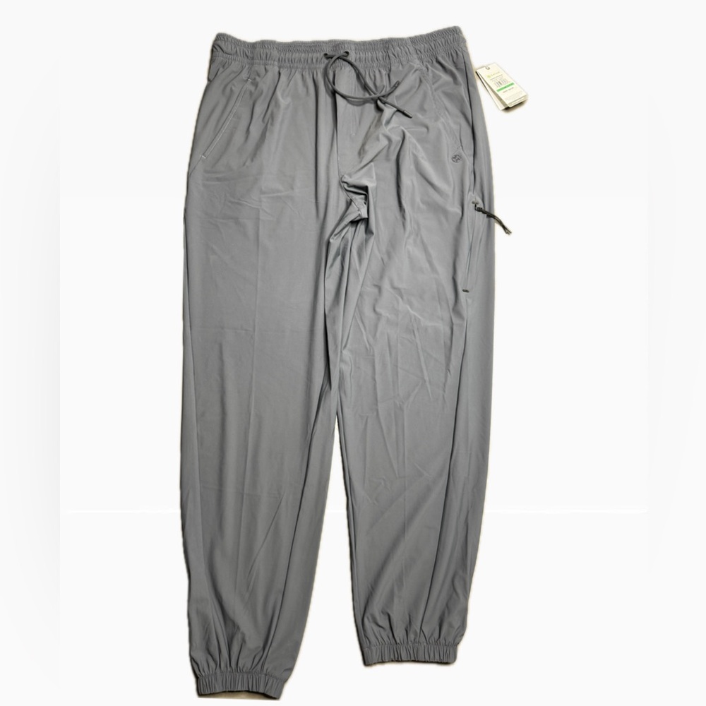 GAIAM Men's Cool Grey Slim Joggers